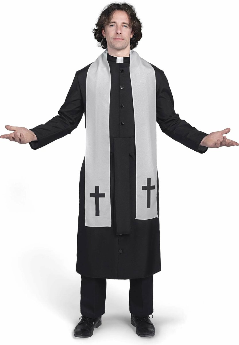 JOYIN Mannen Priester Kostuum - maat M
