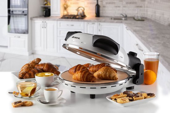 Ariete 0917/00 - PIZZA IN 4 'MINUTES - pizzaoven - 1200W - timer - diameter 32 cm - tot 400°C - wit — afbeelding 3