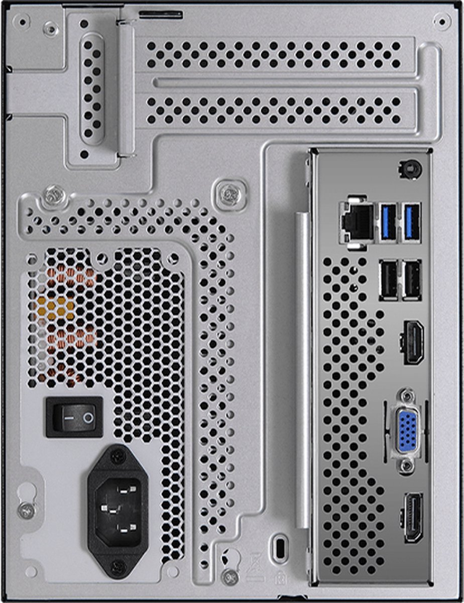 Asrock DeskMeet X300 8L formaat PC Zwart AMD X300 Socket AM4