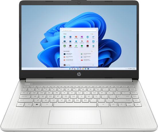 HP 14s-dq 14 inch FullHD Laptop - Intel Core i3-1215U - 8GB - 256GB - Windows 11 - Zilver - UK - HP - Hoofdafbeelding