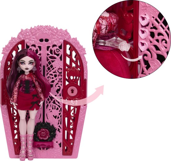Monster High Skulltimate Secrets - Draculaura Modepop — afbeelding 5