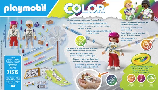 PLAYMOBIL Color Skatepark - 71515