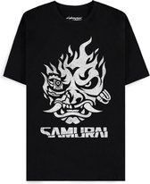 Cyberpunk 2077 - T-shirt Samurai ALT - S - Zwart