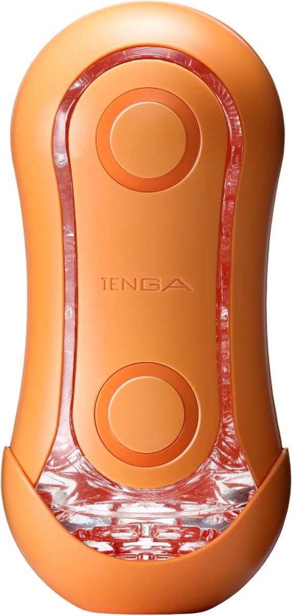 Goedkoopste Tenga - Flip Orb Masturbator Sunset Orange Masturbator Love Toy - Oranje
