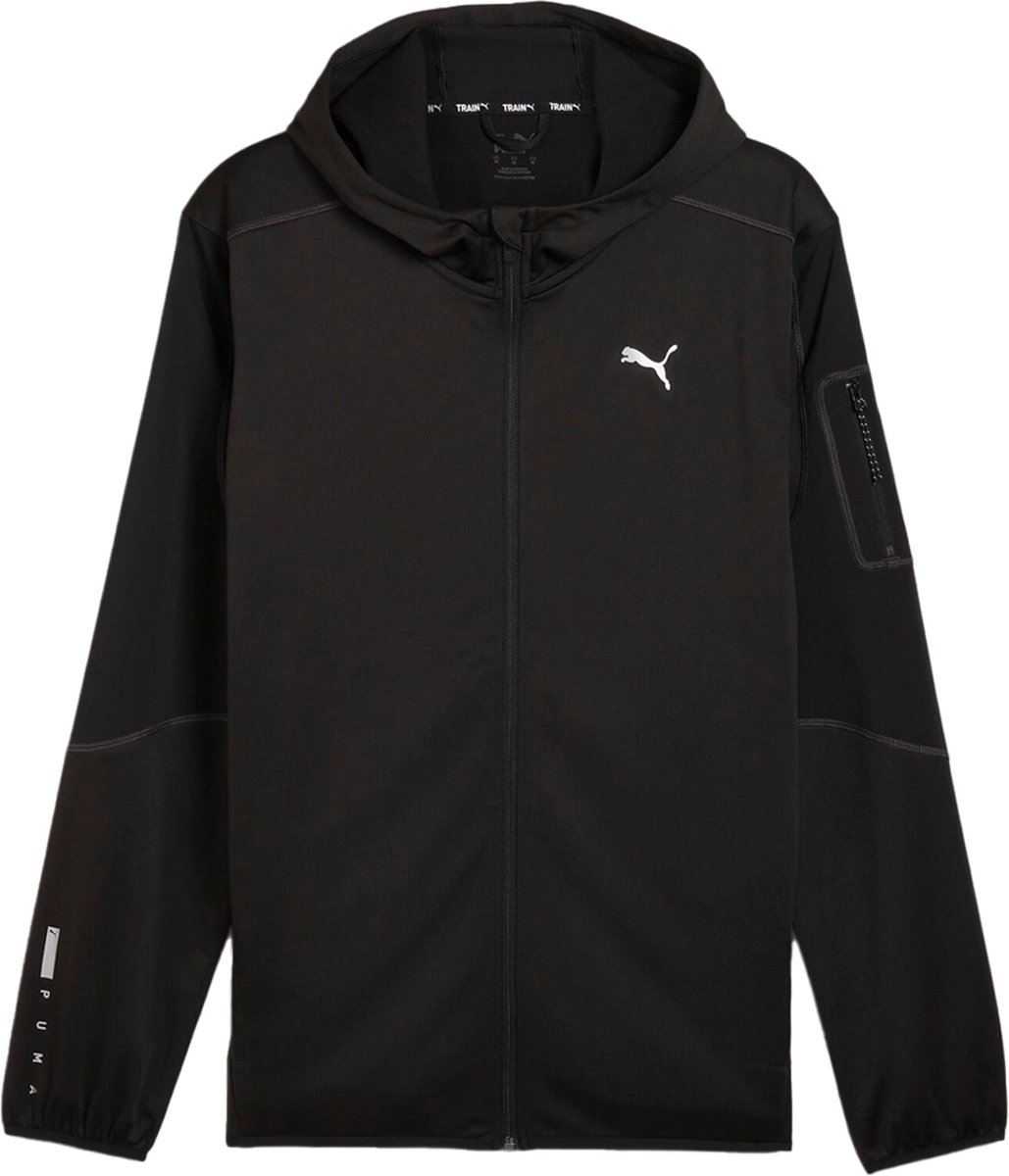 Puma flex panelled jacket in de kleur . Zwart