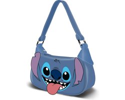 foto van Disney Stitch Schoudertas Meisjes Handtas Premium Quality - Lengte 22cm
