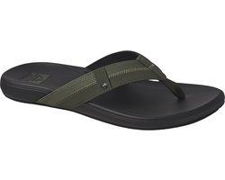 Reef Cushion Phantom 2.0 Olive/Gum Heren Slippers - Zwart/Olijfgroen - Maat 43