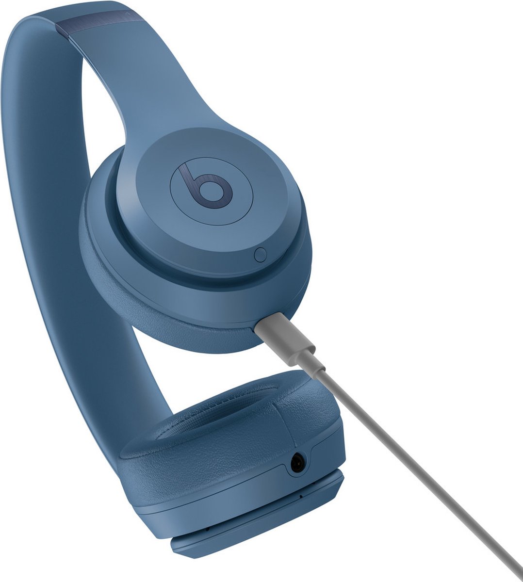 Beats Solo 4 Draadloze Koptelefoon Satijnblauw - afbeelding 2