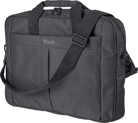 Trust Primo - Laptoptas - Schoudertas - 16 inch - Zwart