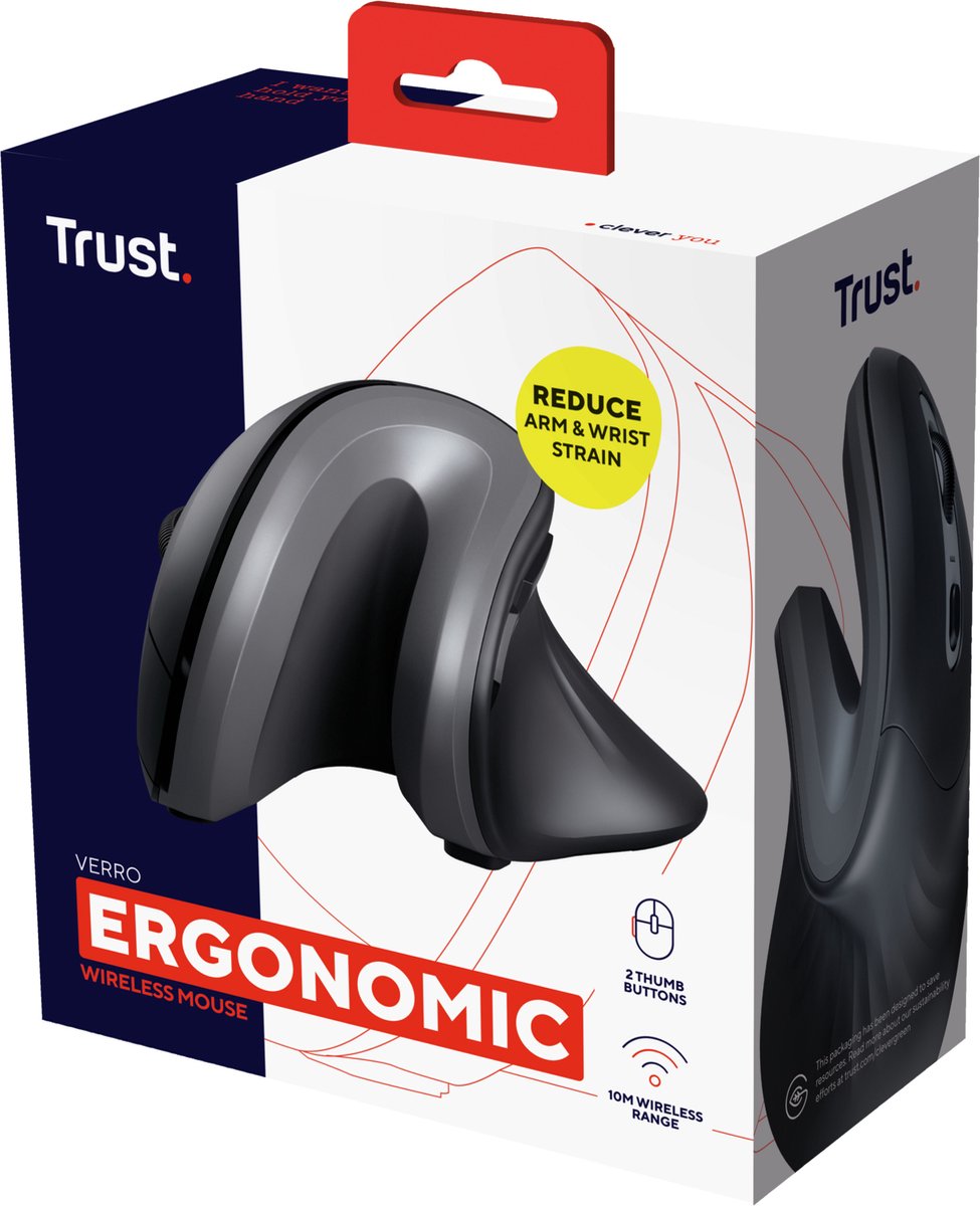 Trust Verro - Ergonomische Muis thumbnail 5