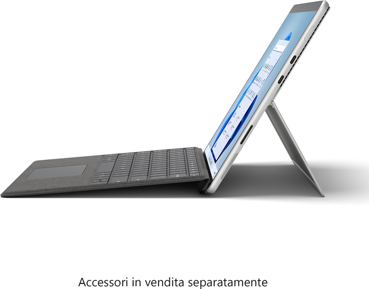 Microsoft Surface Pro 8 - i5 - 8GB - 128GB SSD - Platinum | bol
