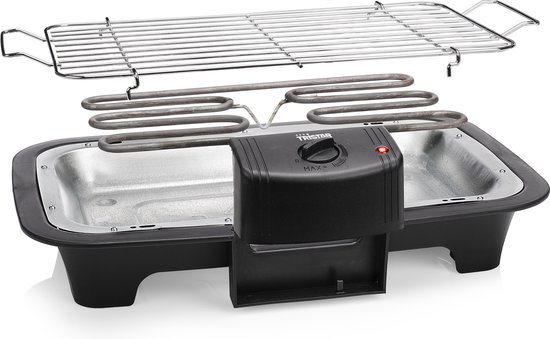 Tristar BQ-2883 Elektrische Barbecue Staand - Te gebruiken als Tafel BBQ - Regelbare Thermostaat - 2000 Watt van Tristar — afbeelding 2