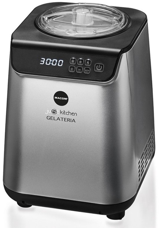 Macom 872 ijsmachine Compressie-ijsmachine 1,2 l 135 W Zwart, Zilver van Merkloos — afbeelding 3