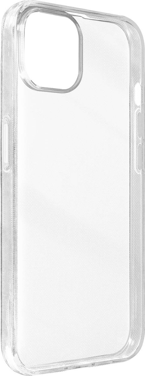 Avizar Hoes Geschikt voor iPhone 15 Plus Ultrafijn zacht silicone, Transparant