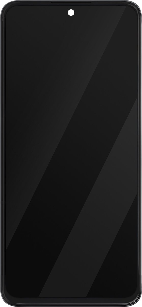 Xiaomi, Scherm + Kader Geschikt voor Xiaomi Redmi Note 12 Pro 4G Volledig blok Origineel scherm, Zwart