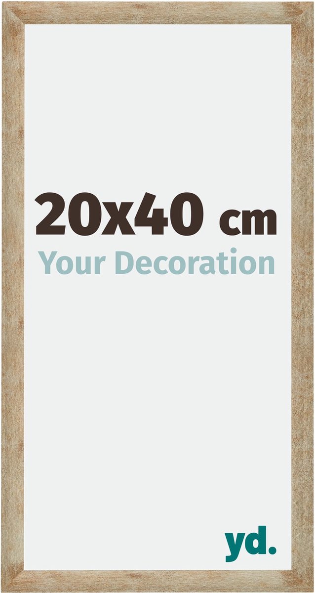 yd. Your Decoration - Fotolijst 20x40 cm - MDF - Goud - Catania