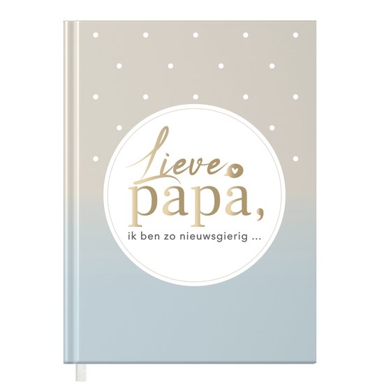 Fyllbooks Lieve papa, ik ben zo nieuwsgierig… - Invulboek voor papa | Vaderdag cadeau
