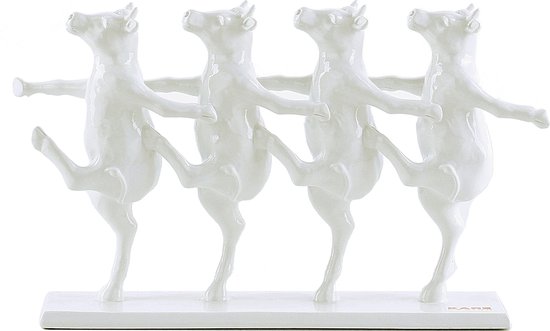 Foto: Kare decofiguur dancing cows