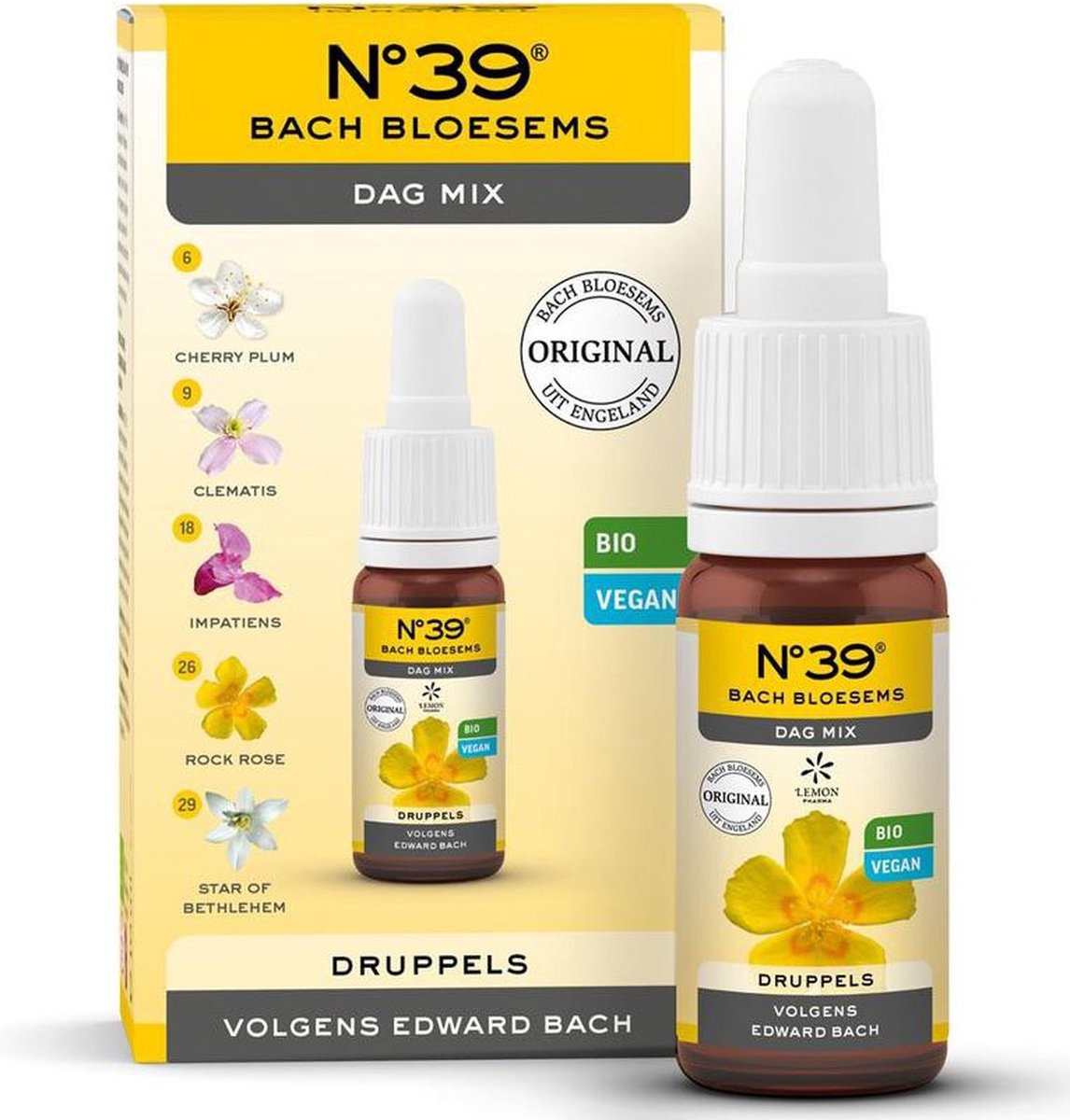 Goedkoopste Lemon Pharma Bach Bloesems No.39 Dag Mix Druppels