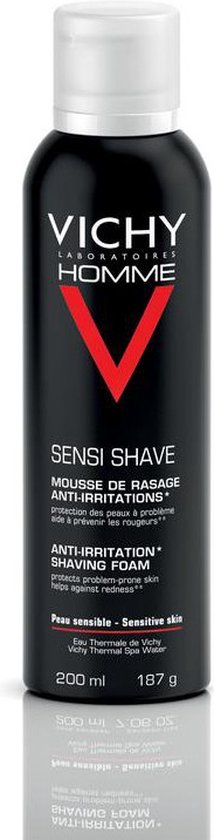 Vichy Homme Anti-irritatie Scheerschuim voor een Gevoelige Huid 200ml