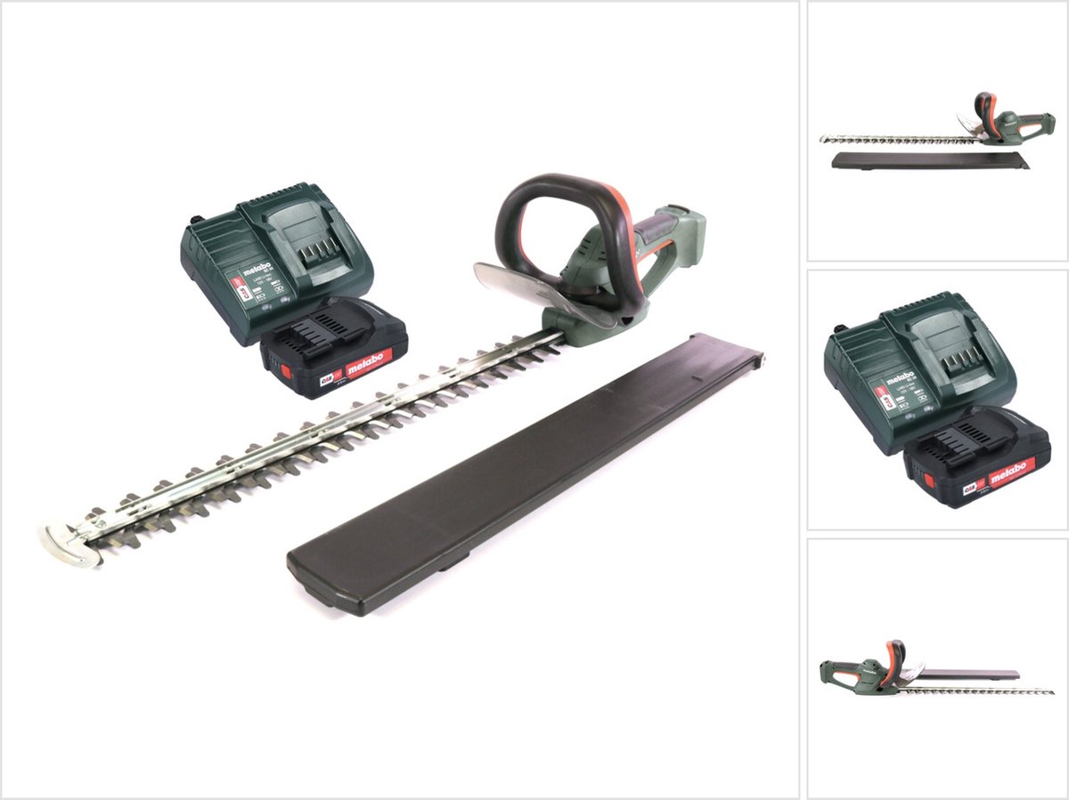 Metabo AHS 18-65 V accu heggenschaar 18 V 63 cm + 1x accu 2.0 Ah + lader