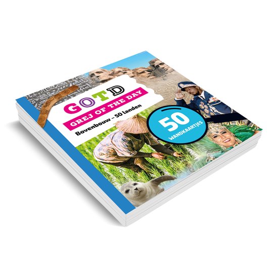 Grej of the day - wandkaartjes 50 landen - cover