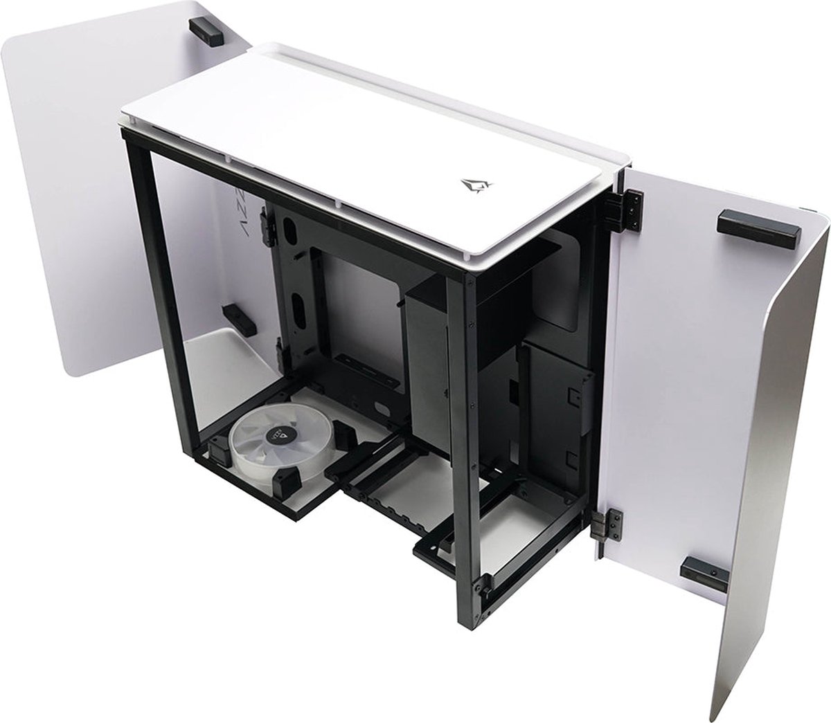 Azza Cast 808 Rgb | Midi Tower Case | Wit - afbeelding 5