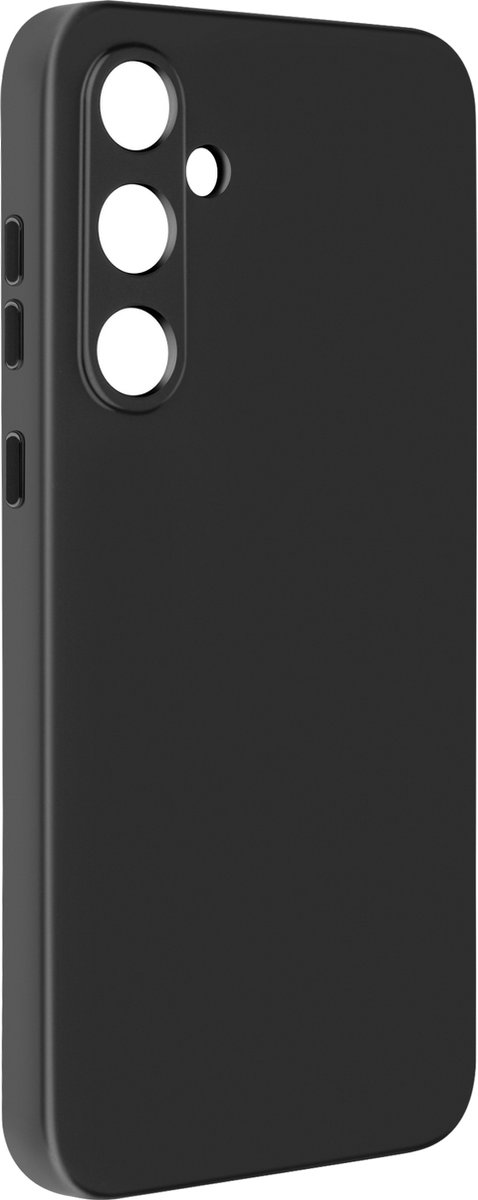 Akashi, Hoes Geschikt voor Samsung Galaxy A55 5G Flexibele matte afwerking, Zwart