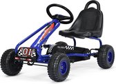 QProductz Skelters pour Garçons – GO Kart Racing Kar – Pneus pneumatiques Skelters – Blauw