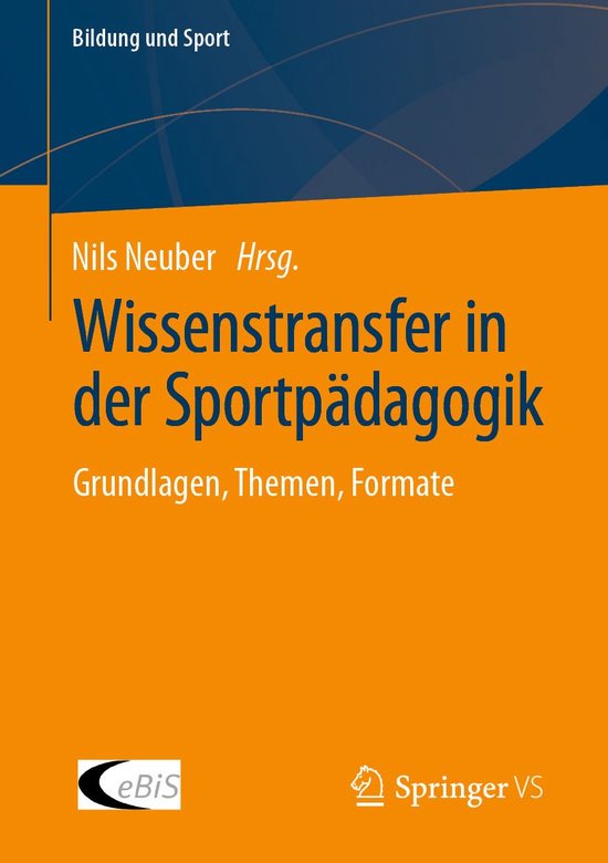 Bildung und Sport 34 - Wissenstransfer in der Sportpädagogi ... - cover