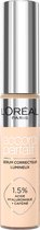 L'Oréal Paris True Match Radiant Serum Concealer - geschikt voor de gevoelige huid - verrijkt met 1,5% hyaluronzuur en cafeïne voor hydratatie en verfrissing - medium dekking - stralende finish - verzorgt als een oogserum - 1R - 11 ml
