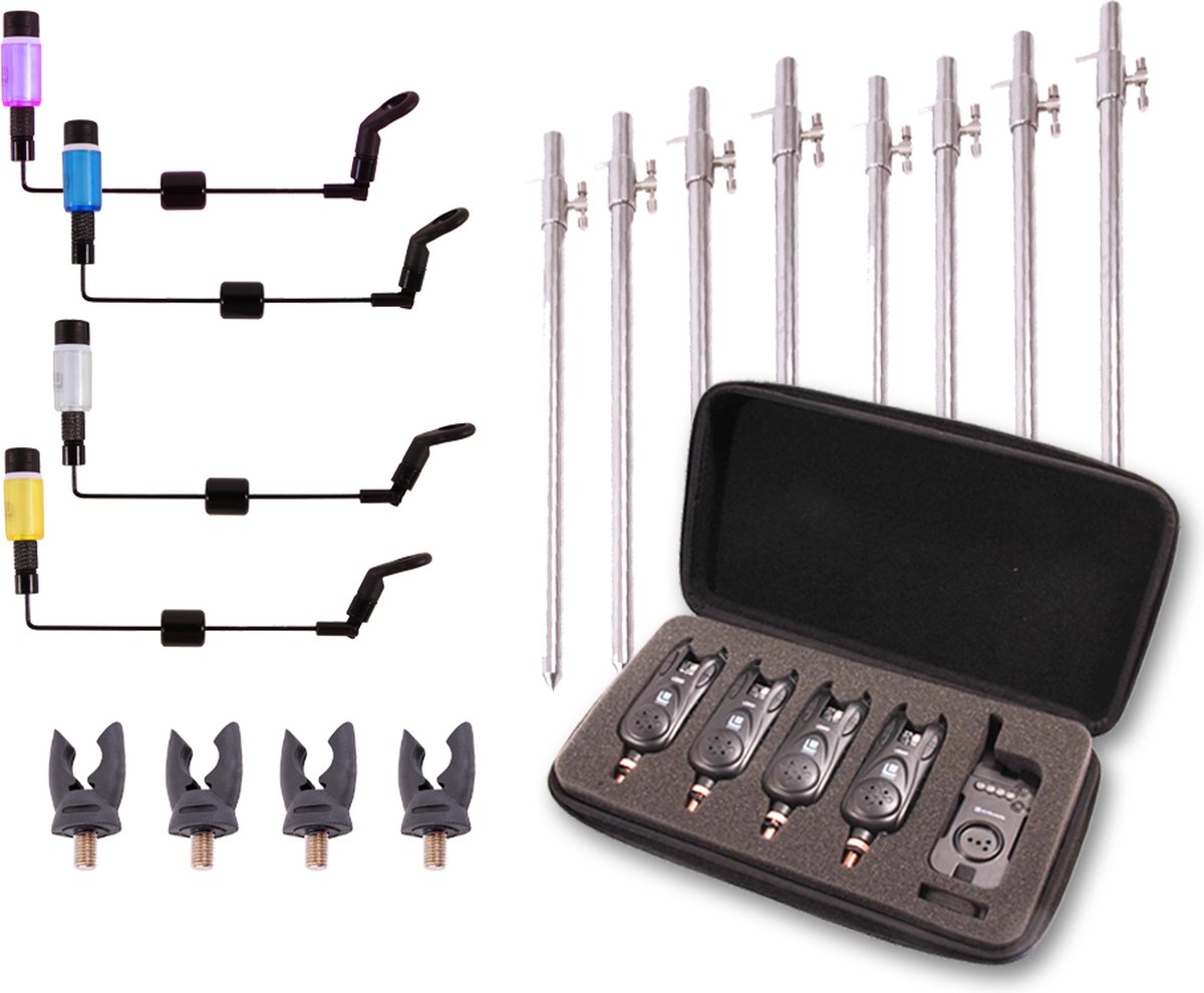 Ultimate Eonic Carp Set - 4 Rods | Karper set