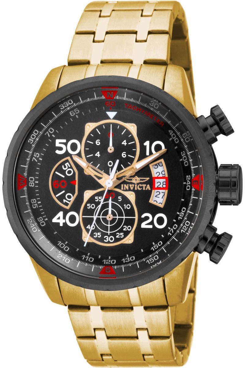 Invicta Aviator 17206 Quartz Herenhorloge - 48mm