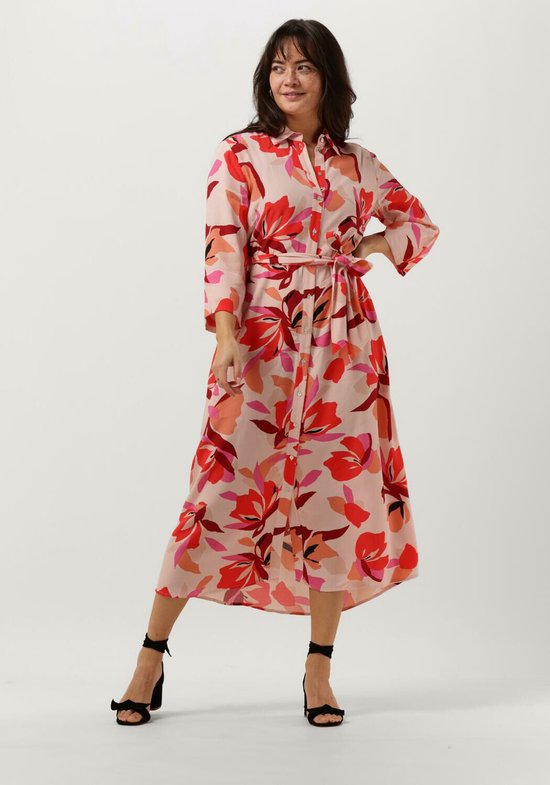 Jansen Amsterdam Dubai Jurken Dames Kleedje Rok Jurk Roze