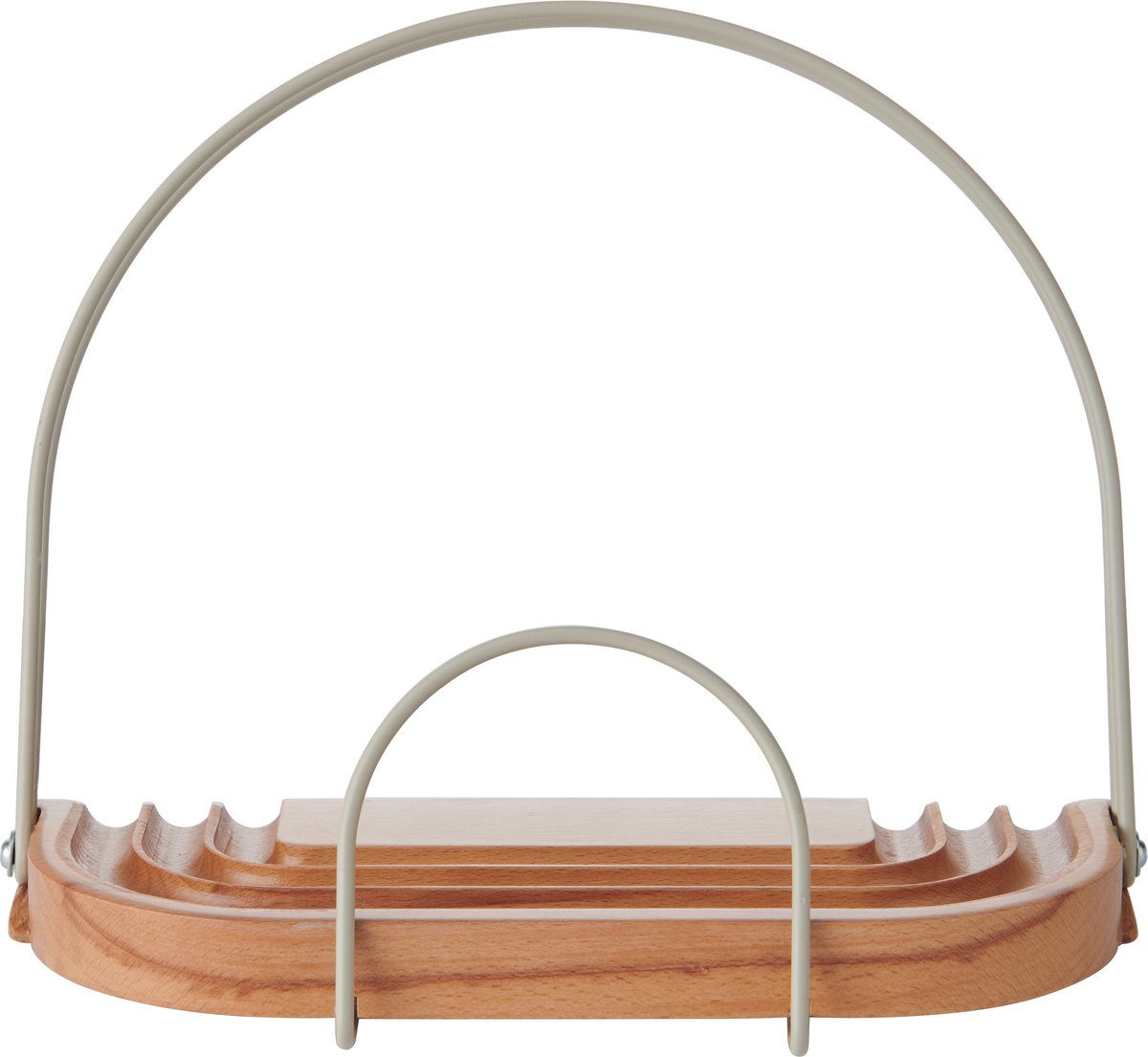 KitchenCraft Idilica Beukenhouten Kookboekhouder