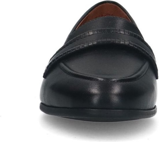 No Stress - Femme - Mocassins en cuir noir - Taille 39