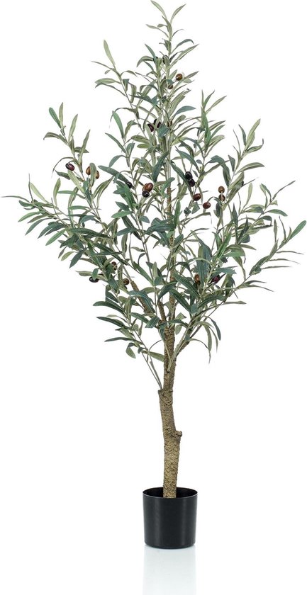 Kunst olijfboom 700 bladeren 180 cm groen