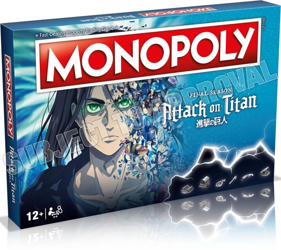 Monopoly - Attack on Titan: The Final Season