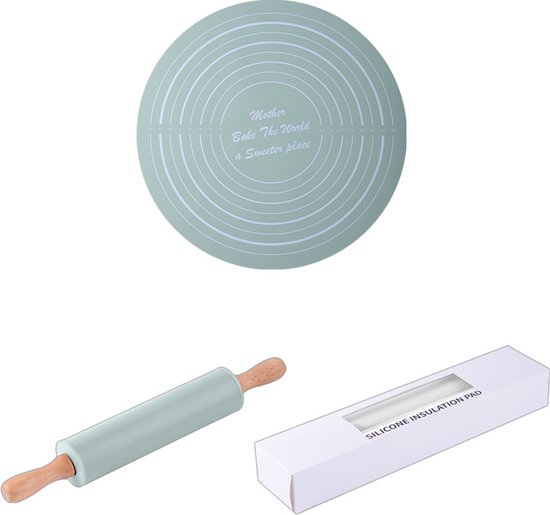 Mini Deegroller - 6 Lange Rollen Voor In De Keuken - Deegroller Voor In De Keuken Deegroller Voor Kinderen En Fondant Pasta
