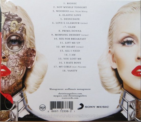 Bionic Album Bionic, Christina Aguilera | CD (album) | Muziek | bol