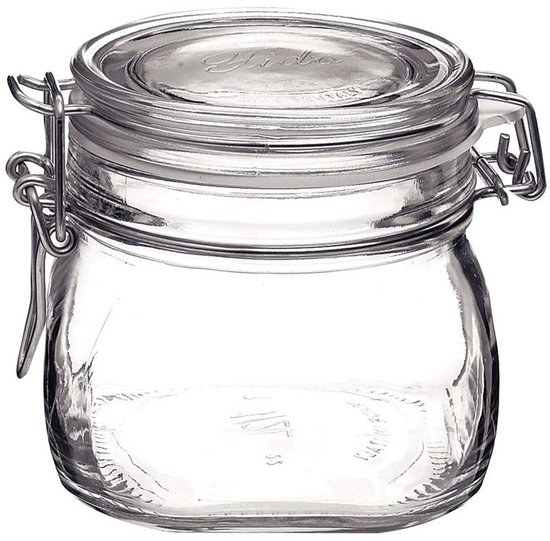 Bormioli Rocco Fido Weckpot - 50cl - 10cm - 6 stuks
