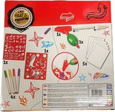CRAYOLA Air Marker Sproeier Airbrush Kit, Cadeau voor Kinderen Leeftijd 8, 9, 10