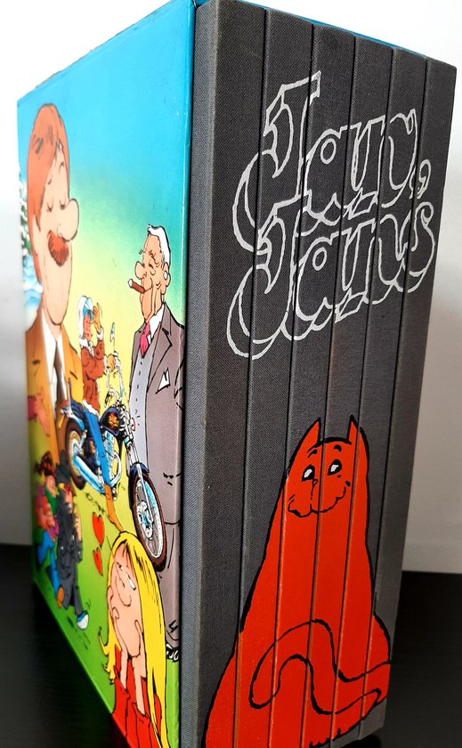 Jan Jans en de kinderen strip-serie in cassettebox