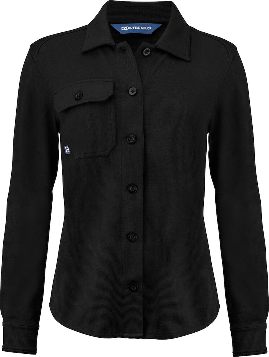 Cutter & Buck Advantage Leisure Shirt Dames 352415 - Zwart - 40/L