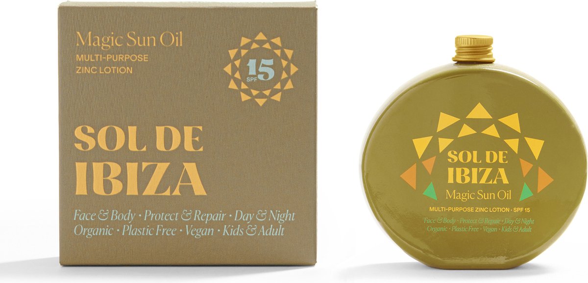 Goedkoopste Sol de Ibiza beschermende en herstellende zonneolie SPF15 - 30ml - 30 ml