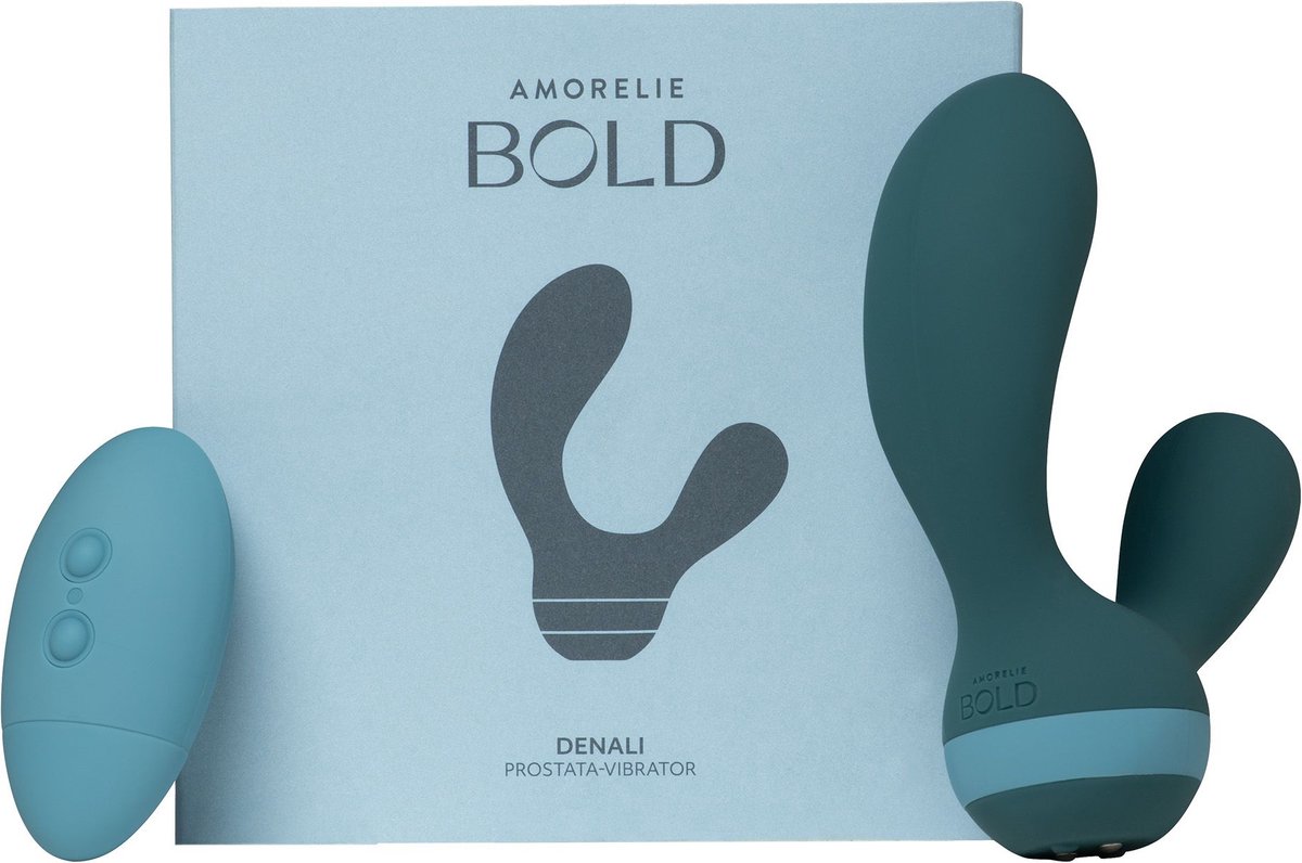 Goedkoopste Amorelie Bold - Denali - Dubbele Stimulatie - Prostaat Vibrator - Sex Toys voor Mannen - Sex Toys voor Vrouwen - Buttplug - Groen