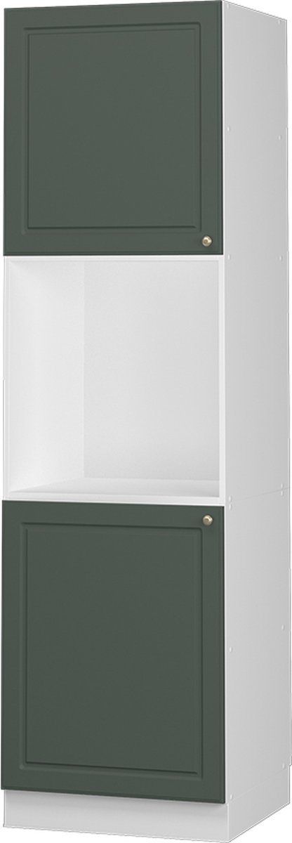 Vicco Fame-Line Ovenombouwkast – 60 cm open Groen-Goud Landhuis