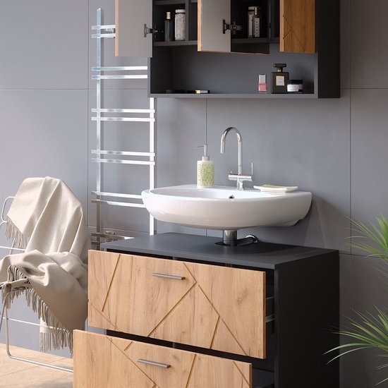 Meuble sous-Vasque,Meuble de Salle de Bains,Meuble Bas Irma,mobilier de