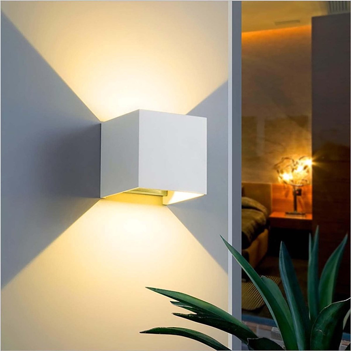 Solacis Wandlamp oplaadbaar - Wandlamp - Wandlamp oplaadbaar binnen - Wandlamp binnen - Must have voor in uw woning!