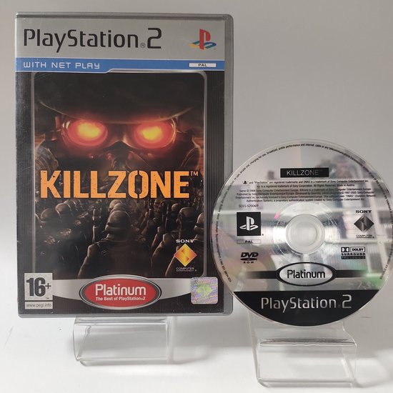 Jeu Killzone Pour PlayStation 2 - Version PAL - Bon état Avec Manuel - Jeu De Guerre FPS